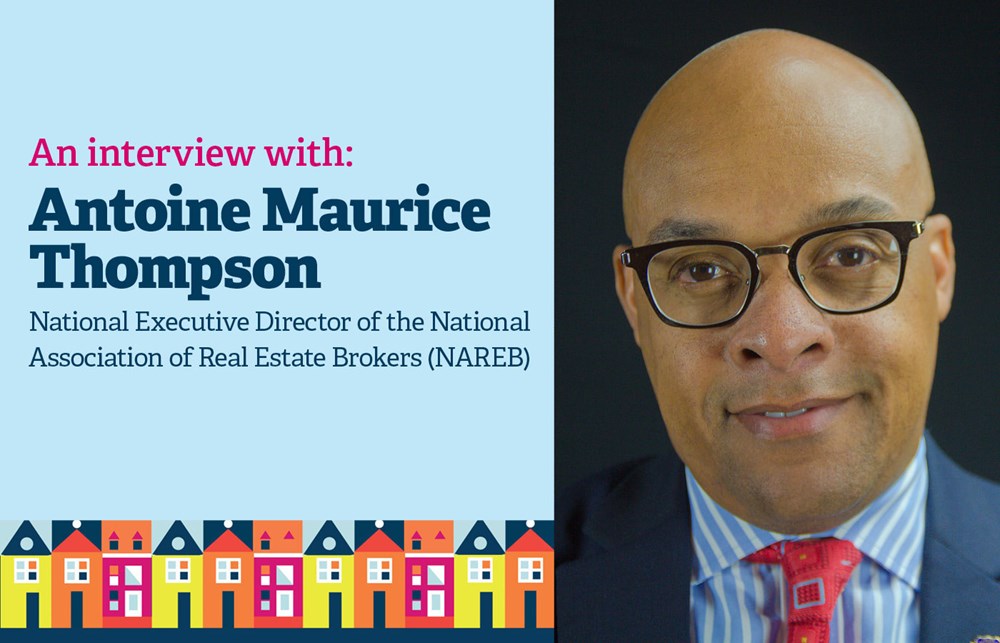 Antoine Thompson Q&amp;A: Promoting democracy in housing with NAREB